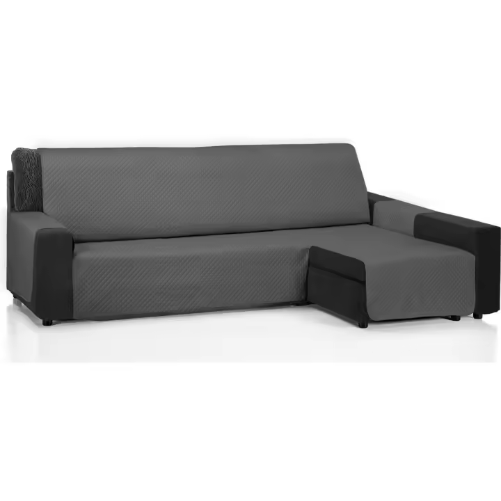 ECOMMERC3  Funda para Sofá Chaise Long 200 cm, 240cm y 280cm Validó para Chaise Long Brazo Derecho y Izquierdo - Funda Sofá Chaise Long Ajustable - 1