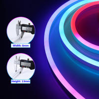 Tira De Luces LED Neón TUYA RGBIC Dreamcolor Impermeable WS2811 Con Efecto De Persecución Y Control WiFi Para Iluminación De Habitaciones - details 2