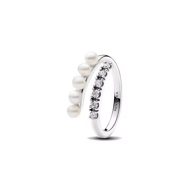 193145C01 - Anillo Pandora Abierto plata y Perlas 193145C01 PANDORA Silver Other Anillo Pandora original - 1