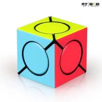 QiYi Aliens Magic Cube 2x2 3x3 4x4 Mapa De Hoja De Arce Pyramidal Dumplings SQ1 Juguetes Educativos Para El Aprendizaje Temprano - details 10