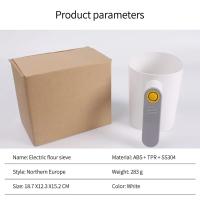 Taza De Escurridera De Harina Eléctrica De Acero Inoxidable 1L Herramienta De Pastelería Para Azúcar En Polvo Y Pasteles - details 5