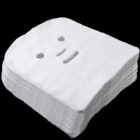Mascarillas De Tela De Algodón Puro 100PCS Absorción De Agua Alta No Irritante Mascarilla Facial Desechable Para Belleza DIY - details 4