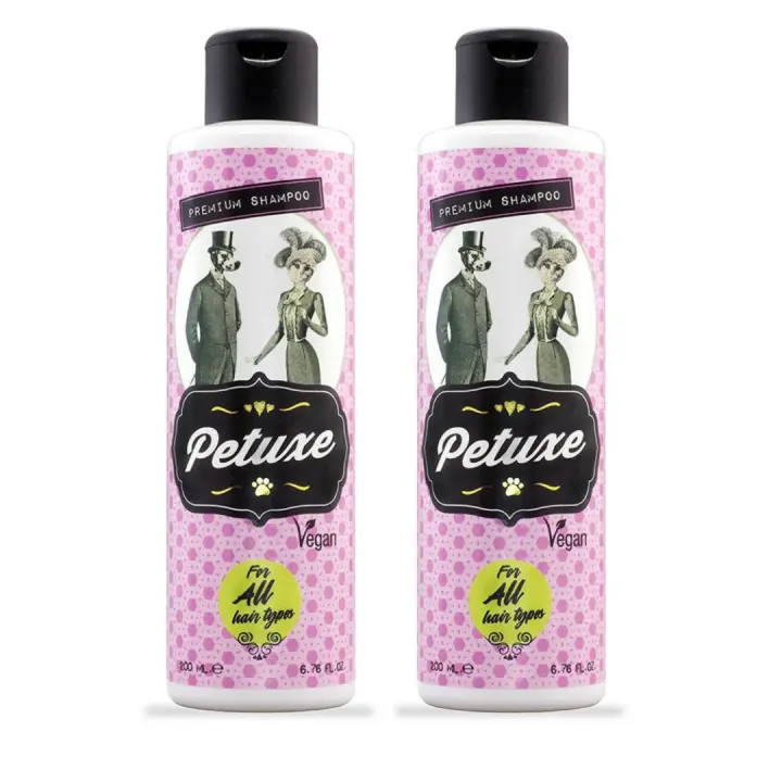 Champú para Perros y Gatos Petuxe Cosmetics  Vegano para Mascotas Ph Neutro con Aceite de Oliva Ecológico - 100 Ml (pack 2 Unidades) - 1