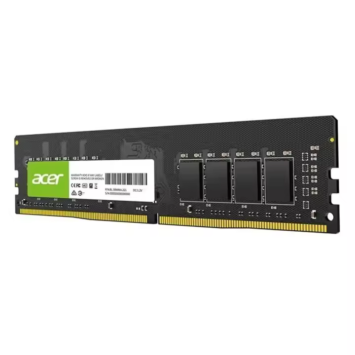 Acer - Módulo de memoria RAM DDR4 y DDR5 para PC, 16 GB DDR4 3200 MHz CL22 + 32 GB DDR5 5600 MHz CL46, modelo BL.9BWWA.227, compatible con sistemas Acer - 1