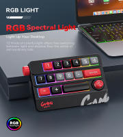 Teclado Gaming Con Programación Macro Rocker Knob RGB Backlight Teclas Programables Wired Hot Swappable Para Desktop Laptop - details 1