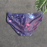 Nueva Bikini De Natación Para Hombres Sexy Con Estampado Briefs Push-Up Shorts De Baño Para Surf Y Playa Trunks De Natación - details 9