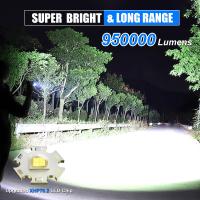 Linterna Led recargable de 950000 lúmenes XHP70.2, luz de Flash superbrillante, linternas de mano de alta potencia, IP67, resistente al agua - details 3