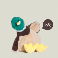 Nueva Muñeca De Plush De Pato Radom Juguete De Actividad Pequeño Regalo Divertido Para Niños Material De Algodón Relleno PP - details 0