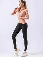 Ropa De Yoga Para Mujer Secado Rápido Alta Calidad Para Otoño E Invierno Deporte De Gimnasio Running Mañana Top Profesional - details 10