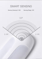 Lámpara De Pared LED Inalámbrica Con Sensor De Movimiento Recargable Magnética Para Dormitorio Armario Pasillo Luz Nocturna - details 4