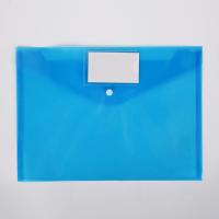 10pcs Bolsa De Archivo A4 Botón Color PP Plástico Para Oficina Almacenamiento De Datos Facturas Y Archivos - details 1