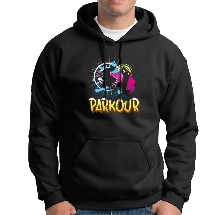 Sudadera con capucha Parkour. Deporte urbano. Deporte callejero. Varios colores. Todas las tallas. - 1