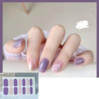 Pegatinas De Uñas De Verano Para Mujeres Arcoíris Graffiti Ondas De Agua Impermeables Y Duraderas Adhesivo De Uñas - details 5