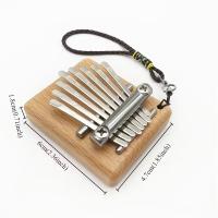 Kalimba De 8 Teclas Piano De Dedos Acústico Instrumento Musical Madera De Abedul Acero Carbono Piano De Dedos C Clave - details 6