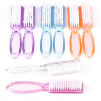 2pcs Cepillo De Uñas Para Limpieza Y Eliminación De Polvo Y Pówer Para Uñas De Acrílico Y UV Accesorios De Manicura Y Cuidado De Uñas - details 0