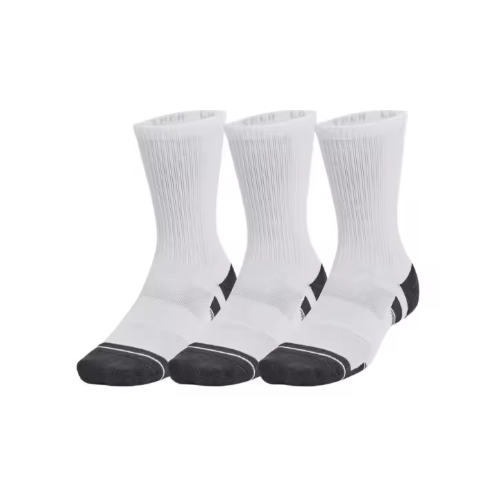 Under Armour - Performance Tech 1379512-100 – Pack De 3 Pares De Calcetines Largos – Unisex - 1