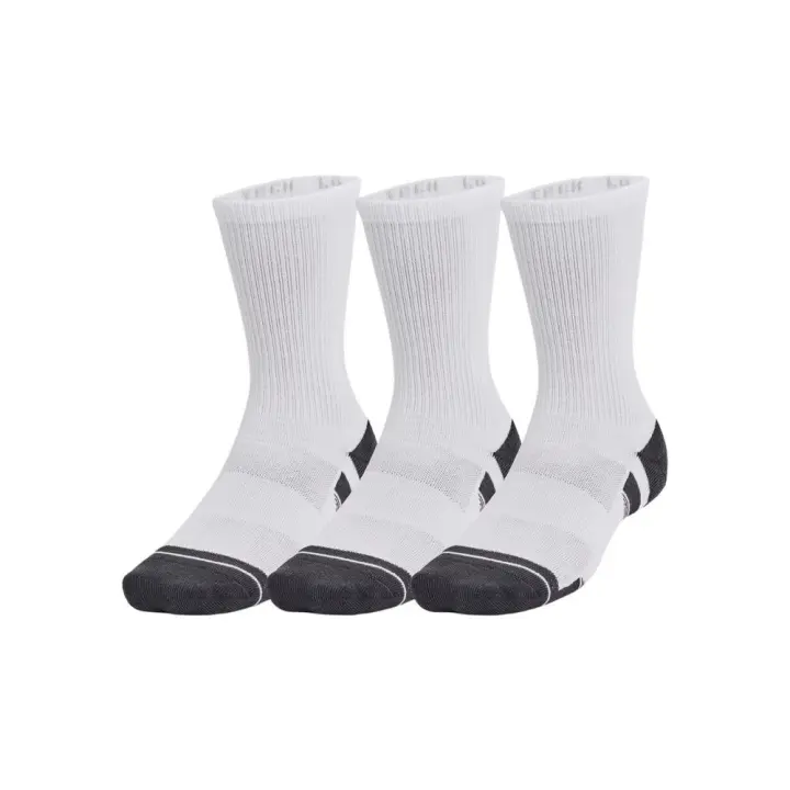 Under Armour - Performance Tech 1379512-100 – Pack De 3 Pares De Calcetines Largos – Unisex - 1