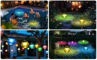 Lámpara Flotante Solar RGB Para Piscina Luz LED Cambiante Color Impermeable Para Jardín Patio Camino Fiesta - details 4