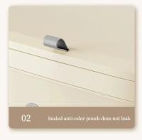 Basurero Colgante Con Tapa Gran Capacidad Para Cocina Ecológico Y Práctico Bins De Residuos De Pared Montado Basura - details 12