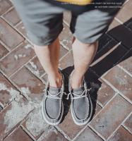 Zapatos De Lona Para Hombre Verano Mocasines Transpirables Zapatillas De Denim Zapatos De Talla Grande Confort Verano - details 5
