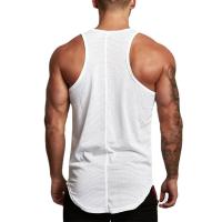 Camiseta De Gimnasio Para Hombre Verano Secado Rápido Malla Top De Musculación Sin Mangas Camiseta Deportiva Fitness O-Neck - details 10