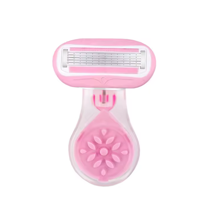 Cepillo De Afeitar De Seguridad Para Mujer Con 1 Mango Y 2 Hojas Compatible Con Venus Afeita Piernas Axilas Cara Y Bikini Eliminación De Pelos - 1