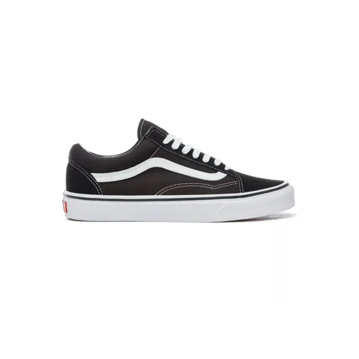 Zapatillas Vans Old Skool Unisex Negro - Bajas con Cordones y Suela Waffle - 1