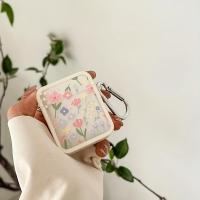 Funda De Silicona Para Airpods 2 1 3 Y pro Pintura De Flor De Aceite Protección Para Altavoces Con Estilo Artístico - details 3