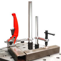 Juego De Herramientas De Soldadura 1Pc Quick-Adjust Welding Fixture Para Mesa De Trabajo Vertical Con Agarre Fijo Para Plataforma De Soldadura Tamaño 16mm/28mm - details 1