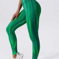 Tirantes Aurora Tie-Dye Leggings De Yoga Para Mujer High-Waist Transpirables Talla Verdadera Pierna Delgada Fitness Yoga Deportes - details 7