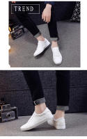 Zapatos De Moda Para Hombre Planos Primavera Verano Casual Comodidad Transpirable Ligero Suela De Goma Estilo Calle Blanco - details 8