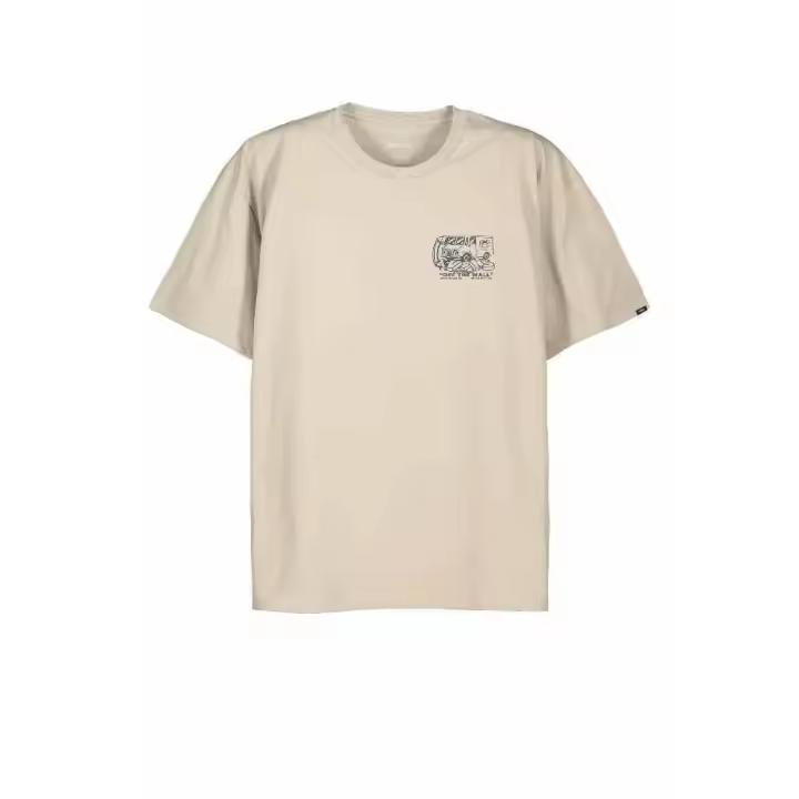 Camiseta Vans Next Stop Ss en Beige para Hombre - 1