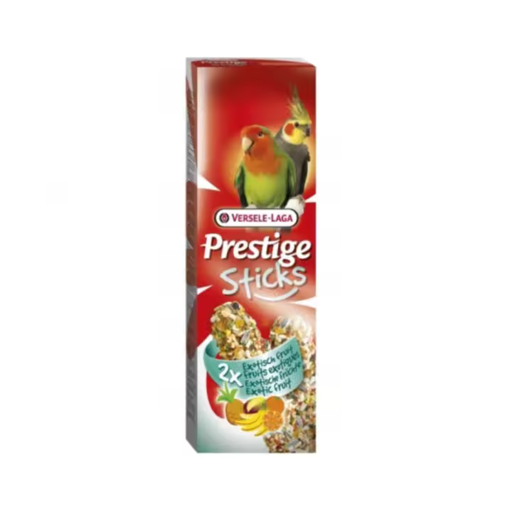 Versele-Laga Prestige Snack Frutas Exóticas para Aves - Mezcla de Semillas y Frutas Rica en Vitaminas y Minerales - 1