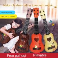 Guitarra De Cuerdas Para Niños Juguetes Musicales Iniciación Nivel Bajo Puzzle Y Instrumentos Musicales De Plástico ABS - details 2