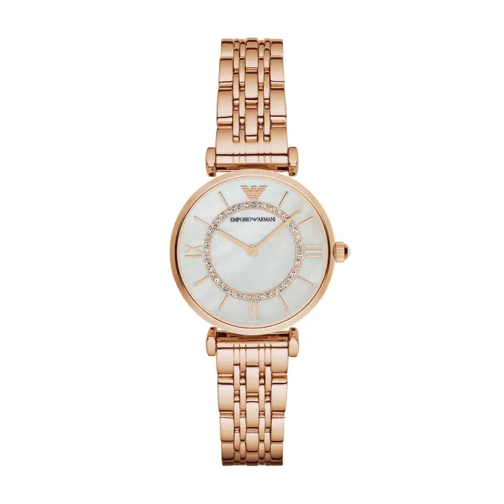 Emporio Armani Reloj STAINLESS STEEL，ROSE GOLD，QUARTZ/2 HAND AR1909 - 1