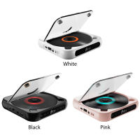 Reproductor De CD Bluetooth Con Pantalla LCD Mini Reproductor De CD Para Coche Con Reproducción USB AUX Batería De 1200 mAh Para Hogar Y Coche Color Pink/Black/White Opcional - details 7