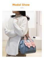 Bolsa De Pañales PANGDUBE Para Bebé Estilo Moda Mochila Para Mamá Bolsa De Nappies Para Carrito Tamaño Mediano 23*14*23 Cm - details 11