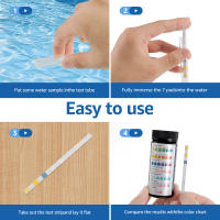 100 Pcs Kit De Pruebas Para Acuario 9-IN-1/7-IN-1 Con Test De Agua Y Frasco Monitoreo De Calidad Del Agua Pruebas De pH Para Tanque De Peces - details 11