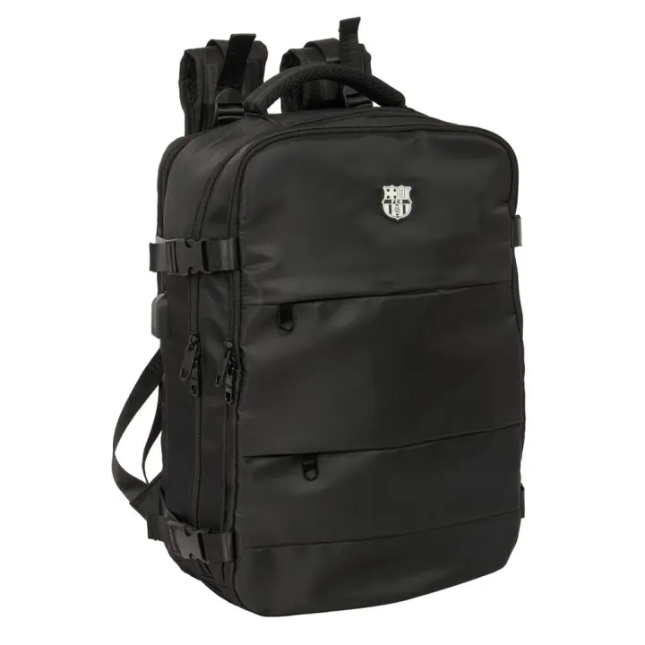 Mochila Viaje Cabina Portatil 15,6'' F.C. Barcelona Negra 29x44x19 Cm (Safta 612525834) - 1