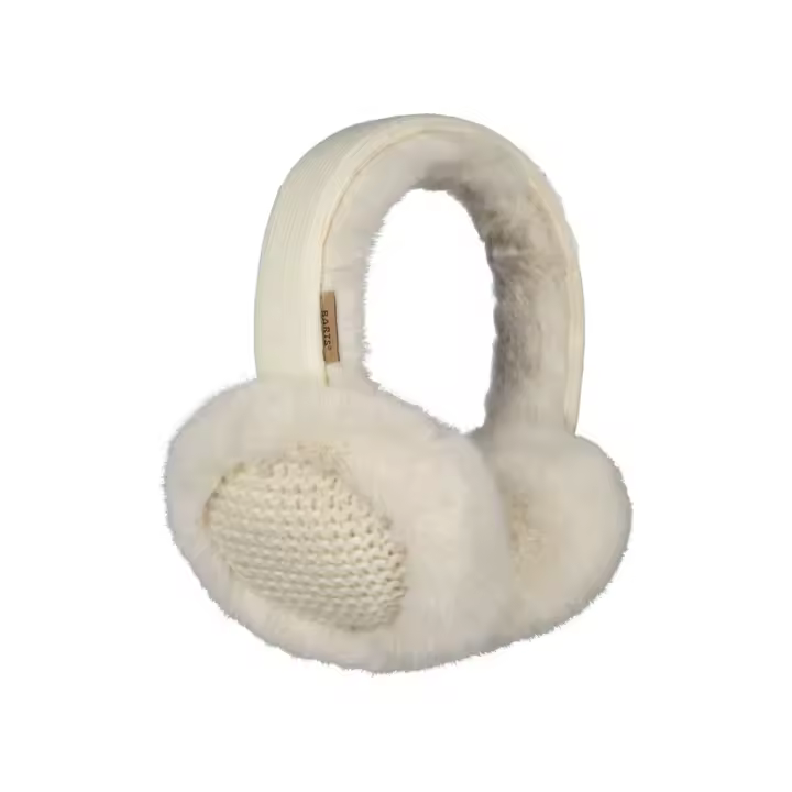 Orejeras Blancas Barts Bigwit Earmuffs Cream Suaves De Piel Sintética - 1