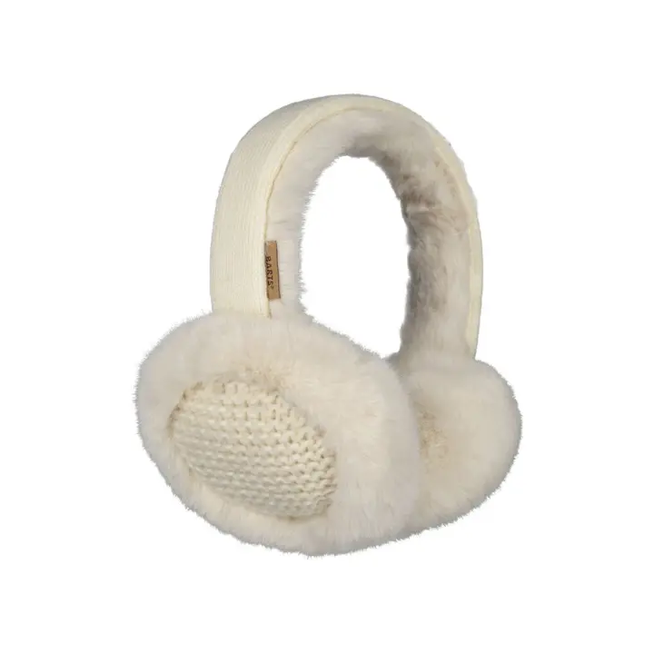 Orejeras Blancas Barts Bigwit Earmuffs Cream Suaves De Piel Sintética - 1