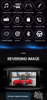 AHOUDY 2 Din Reproductor Multimedia HD Con Pantalla Táctil Para Coche Carplay FM Audio Bluetooth Compatible Con Toyota KIA Ford VW - details 2