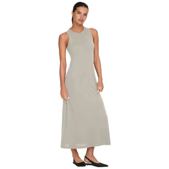 Vestido Only modelo Onlmay Life S/L Long Dress Jrs en color Beig - 1
