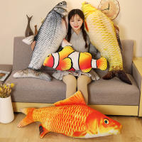 Muñeco De Peluche De Pecado Dorado 3D Simulación 30-80cm Almohada Creativa De Sofá Regalo Juguete De Animal Suave Para Niños Y Adultos - details 9