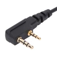 Auriculares De 2 Pines Para Baofeng UV5R Kenwood Anti-ruido Micrófono Para Senderismo Equipo Policial Vigilancia Juego De 1-10 Piezas - details 13