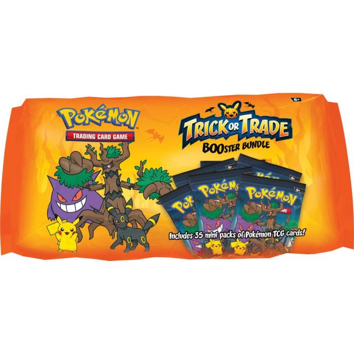 Booster Box - 35 Sobre Trick or Trade 2024 - Hallowen - Inglés - Cartas Pokemon Originales Tcg