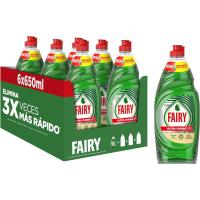 Fairy Ultra - PACK 6 Botellas x 650 ml - Fairy Ultra Poder Concentrado - Líquido Lavavajillas Fairy - PACK FAIRY AHORRO - details 0