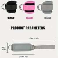 Strap De Anciano Ajustable Para Gimnasio Y Ejercicios De Fortalecimiento De Piernas Con Hebilla Protección Deportiva Para Abductores Y Entrenamiento De Glúteos - details 7