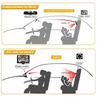 RH-B03 5,0 pulgadas Pantalla Bebe Coche Monitor Cámara para Bebe asiento - details 0