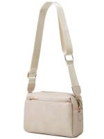 Bolso De Hombro Para Mujer PU Nueva Multi Cremalleras Pequeño Anti Salpicaduras Bolso Cruzado Cuadrado Pequeño De SHI WEI YA - details 6